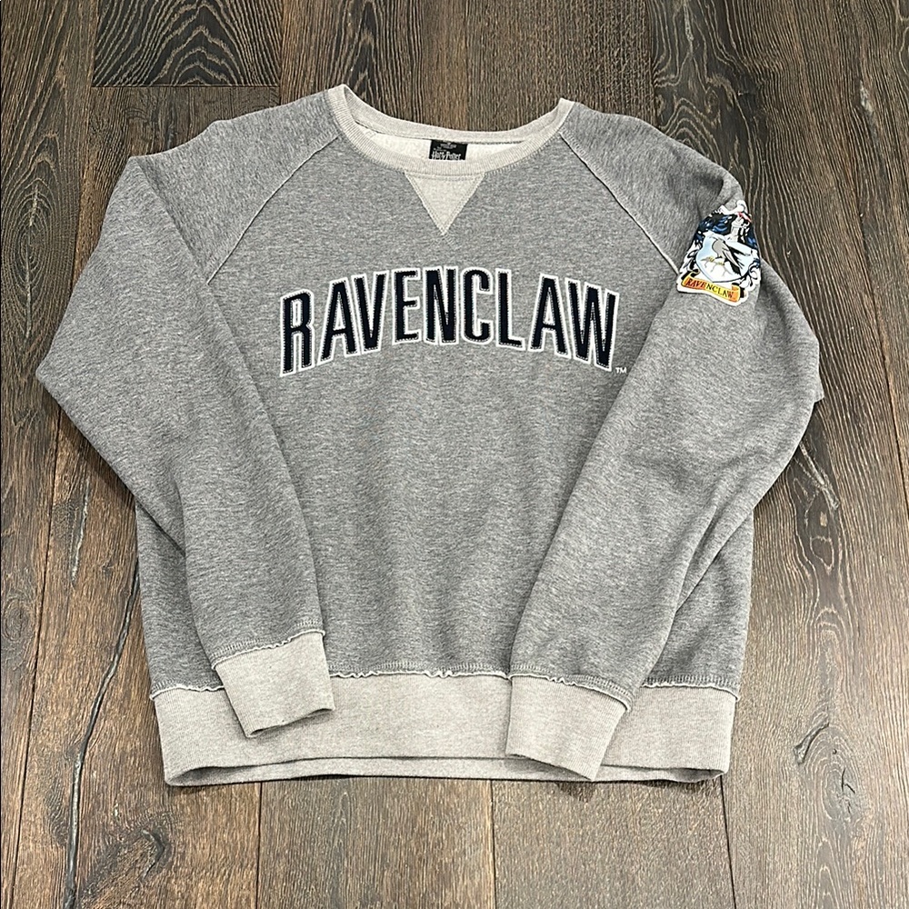 Official Harry Potter Ravenclaw Heathered Gray Sweatshirt